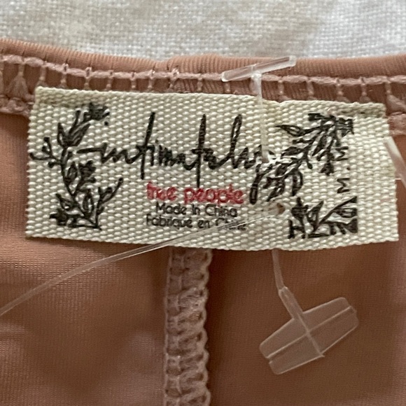 NWT! Free People S & M neutral Second Skin Cami tank. Deep neck. Thin 1/2 liner - Picture 12 of 14